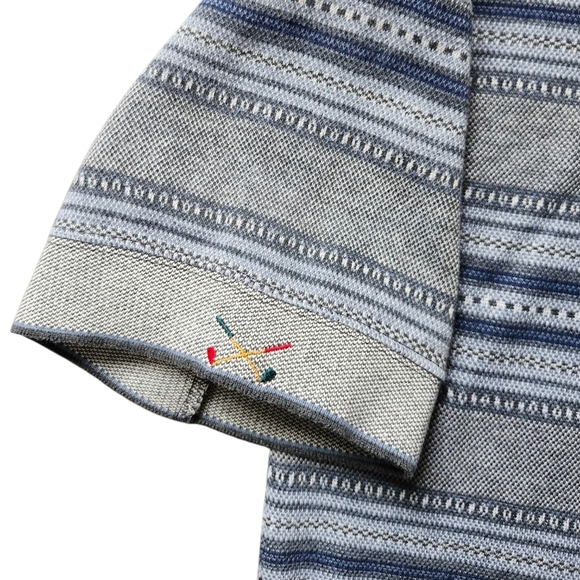 Ash Creek Trading Men's Knit Golf Polo Shirt - Picture 2 of 5